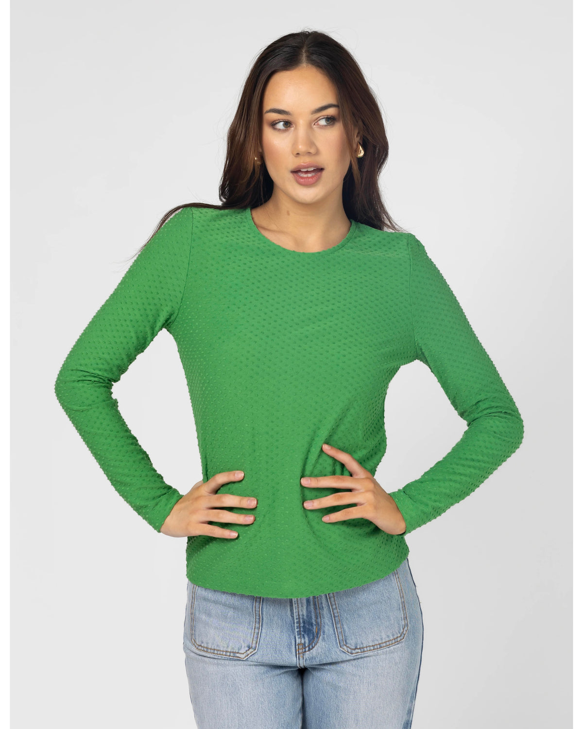 Holiday Top Emerald