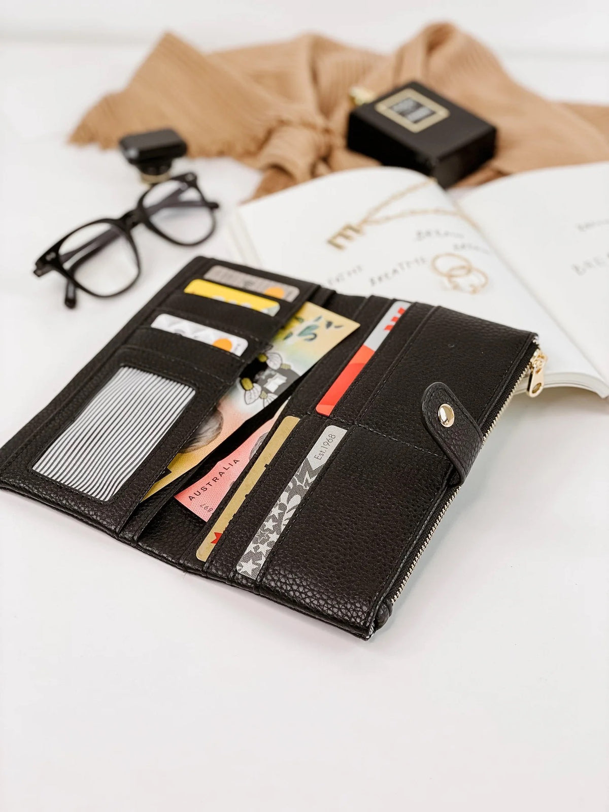 Stella Wallet Black