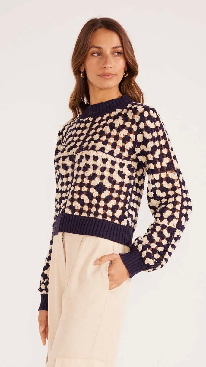 Meyer Crochet Knit Jumper