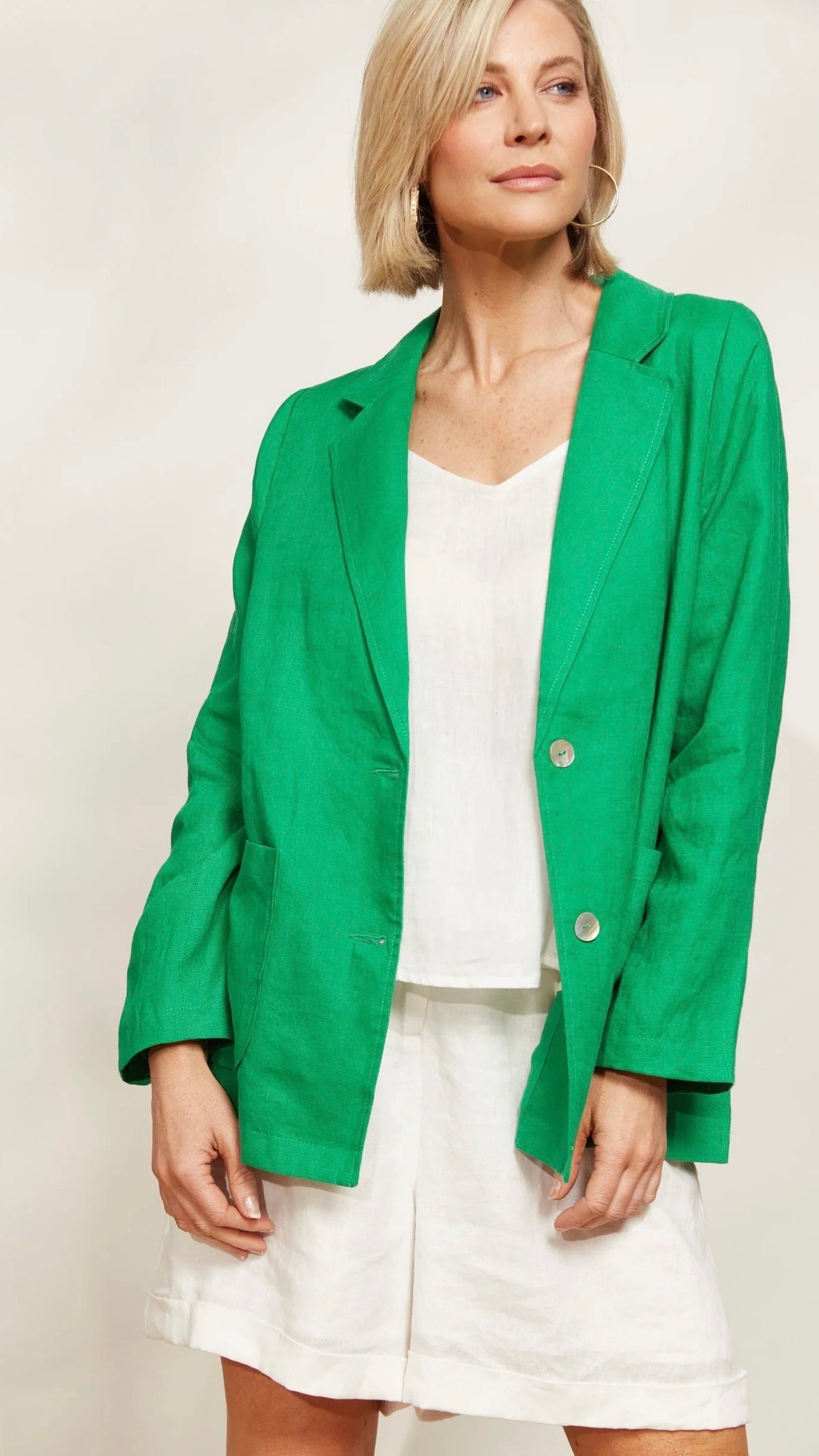 Halcyon Blazer Emerald